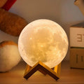 CPLA Upgrade 3D Moon Lamp - 5.9 Inch/15cm Rechargeable Night Light with 128 Colors