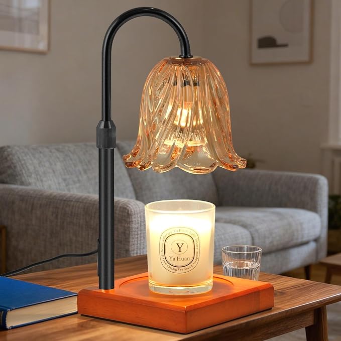Candle Warmer Lamp with Timer Dimmable.