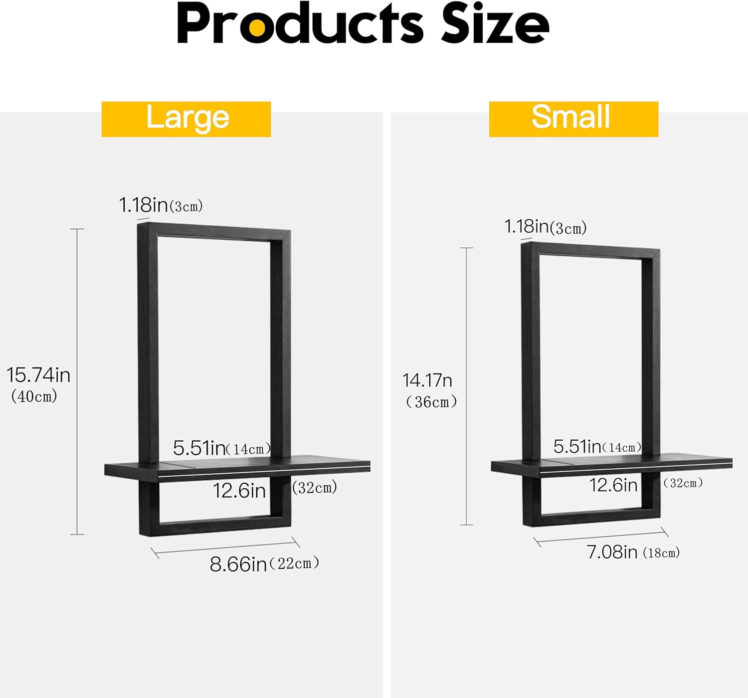 Floating Shelves for Wall