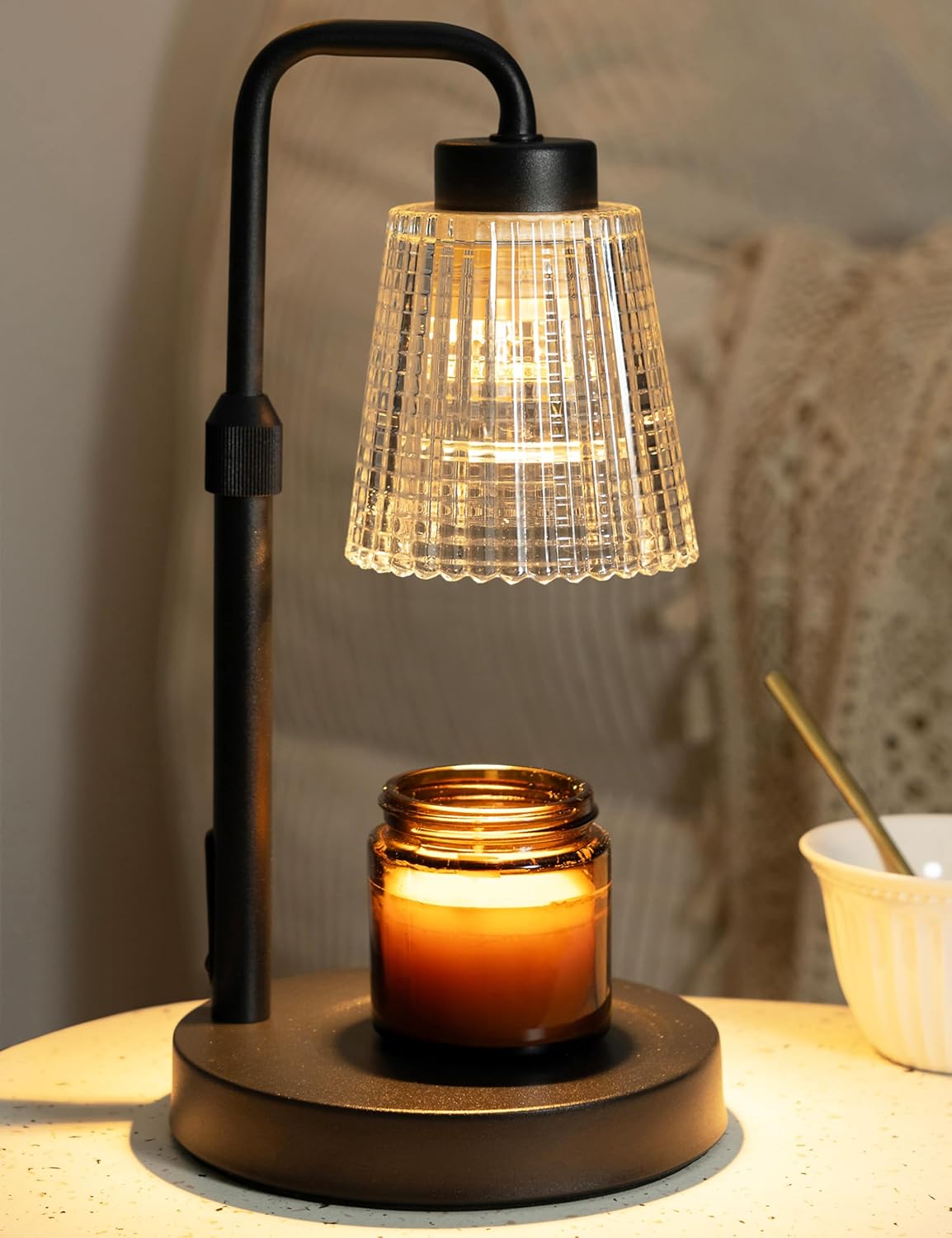 Candle Warmer Lamp with Timer Dimmable.